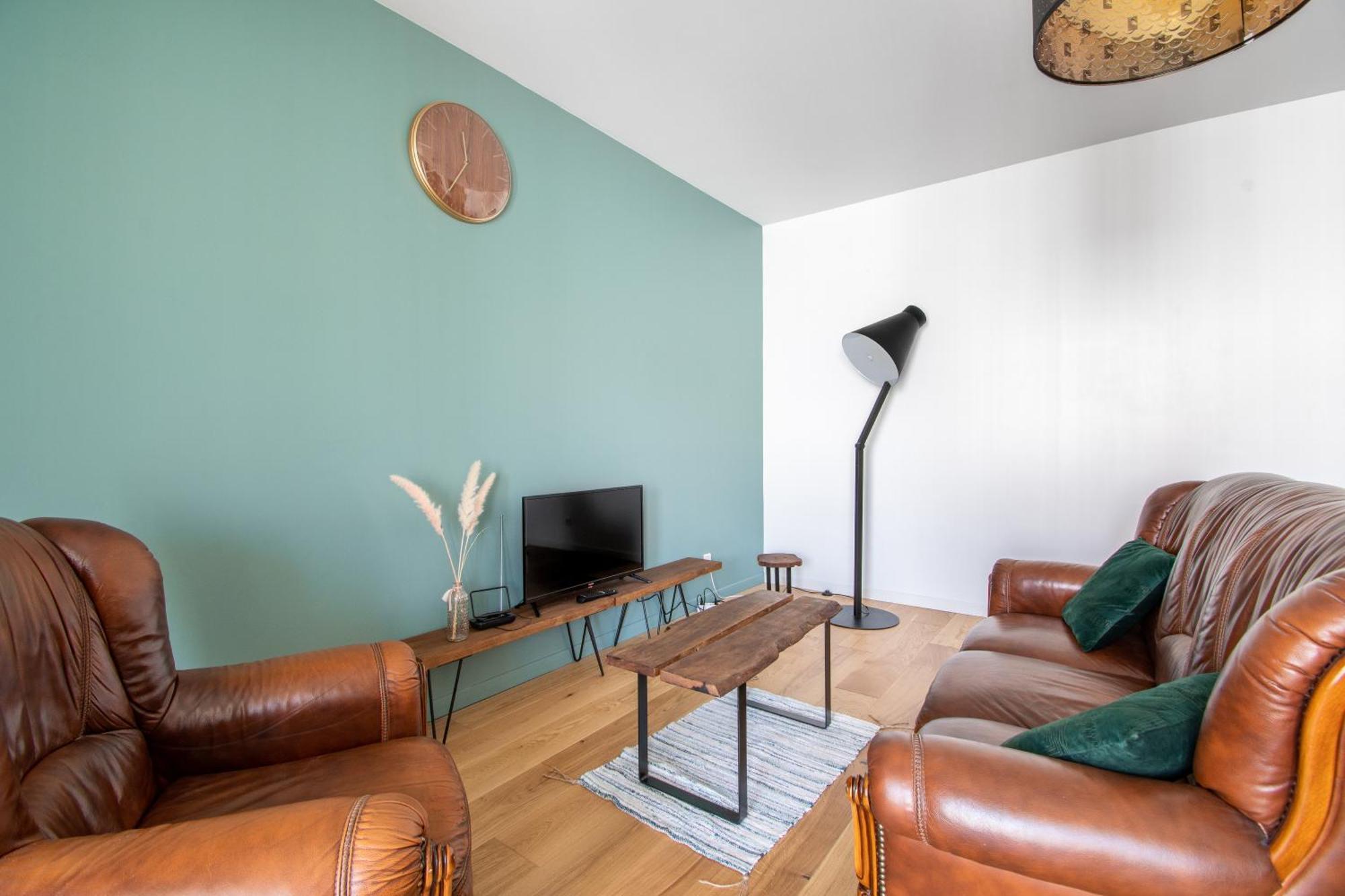 Cosy T2 De 50 M² Centre-Ville Avec Garage & Balcon 南特 外观 照片